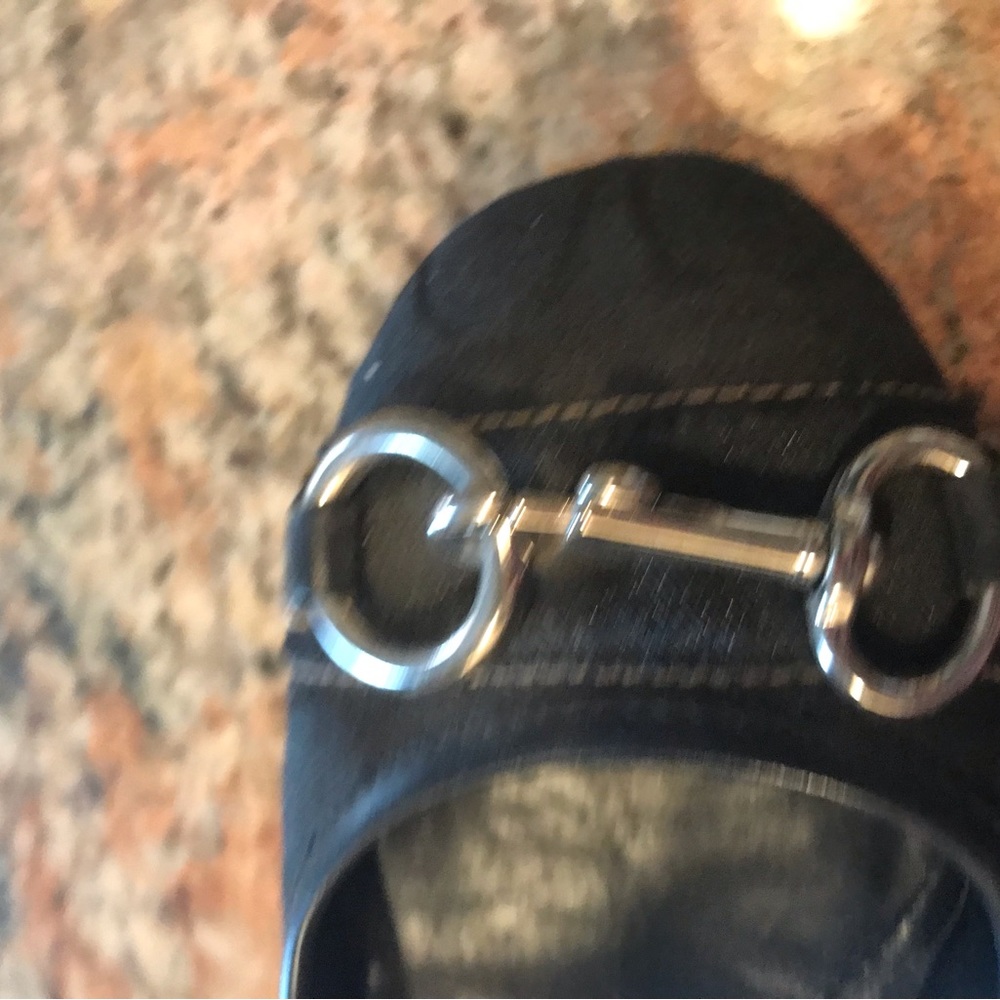 Authentic Coach C Monogram Platforms With Silver … - image 5